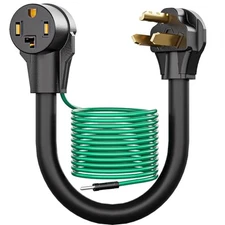 Kasonic Dryer Plug Adapter 4 Prong to 3 Prong, NEMA 10-30P Plug to 14-30R 