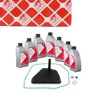 febi Getriebefilter Satz 6-Gang 6HP19 + 7L GetriebeöL FüR Audi A4 B6 B7 A6 C6