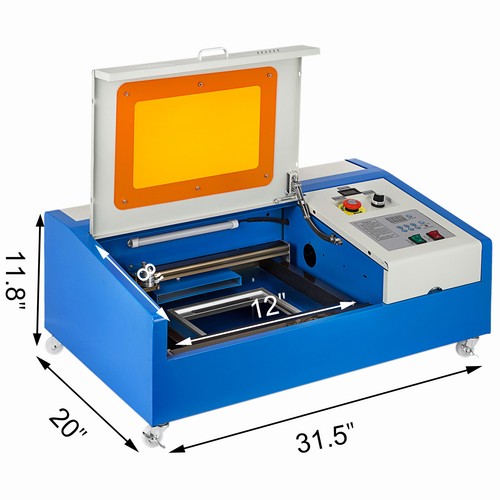 Actualilzada Máquina de Grabado Corte 40W Cortador Láser CO2 300x200mm USB LCD - Imagen 9 de 13