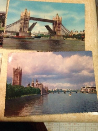 Vintage London Postcards group of 8..Fry's Piccadilly Circus Palace Guards Ben - Picture 4 of 9