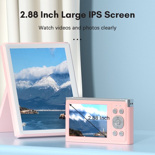 Kompaktes 4K Digital Video 50MP 2,88Zoll IPS Bildschirm U2E6 - Bild 6 von 11