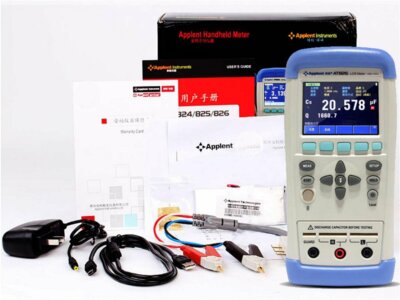 LCR Meter Digital Electric Bridge Tester Meter L C R Z Parameters Touch screen