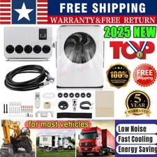 12000 BTU Truck Cab Air Conditioner 12V Split AC Fits Semi Trucks Bus RV Caravan