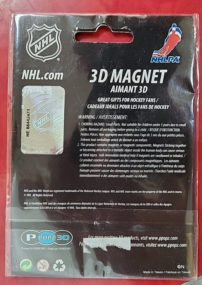 P Popz 3D Alexander Ovechkin 3D Fridge Magnet In Package, Low Shipping - Изображение 2 из 2