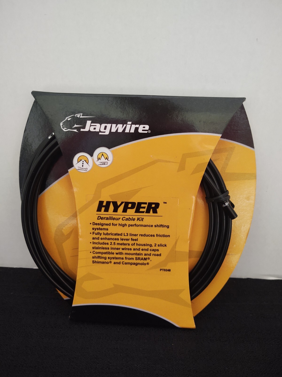 Jagwire Derailleur Hyper Cable Kit PT0248 Part # JUCK202  Ne