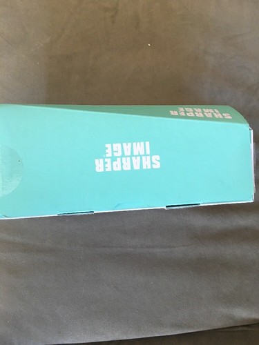 SHARPER IMAGE Wireless Bluetooth Fabric Box Speaker Item #SBT629 NEW in Box - Picture 4 of 5
