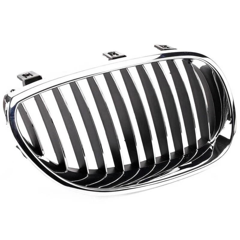 Bumper Hood Chrome Grill Grille Kidney Front L + R for BMW E60 E61 51137065701 Foto 2 de 4