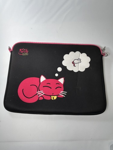KITTY TO GO Digittrade Designer Notebook Sleeve 15.4" Laptop Cover neoprene