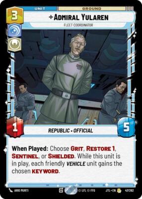 Star Wars Unlimited Singles (SOR, SHD, TWI, JTL, Hoth)
