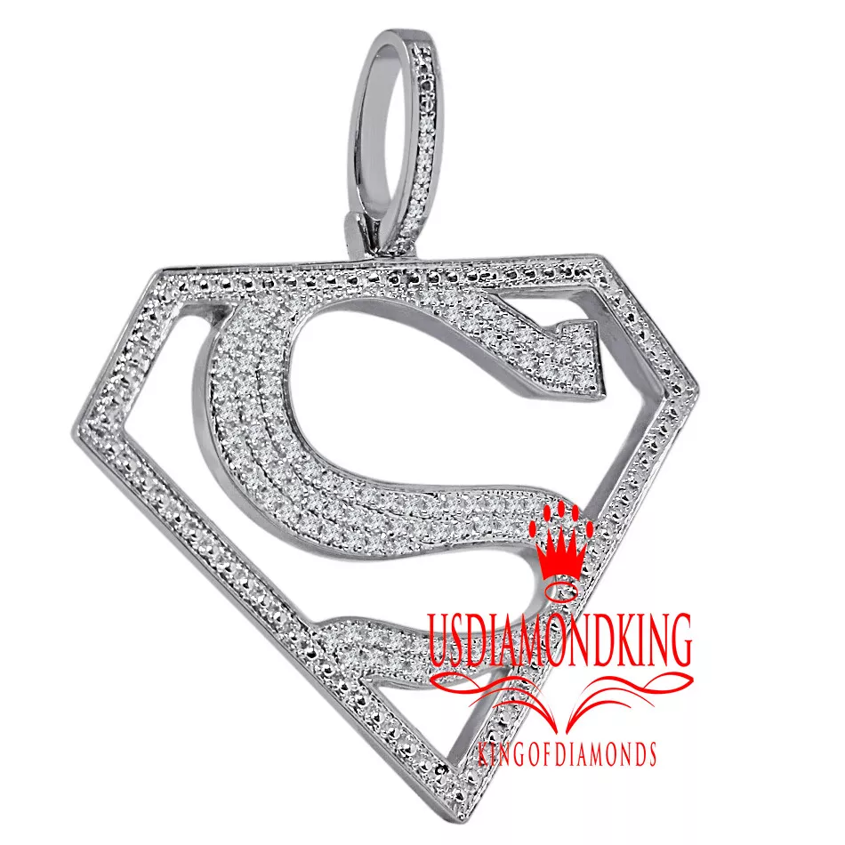 Gold superman hotsell pendant