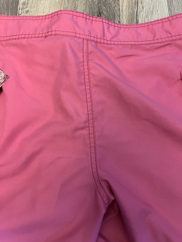 Kanu Surf Girls' Sassy UPF 50+ Coverup Boardshort, Sassy Neon Pink Solid, Sz 14 - Picture 9 of 9