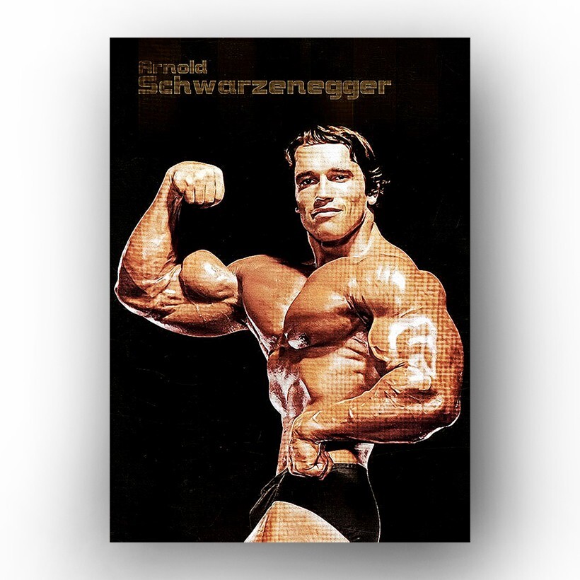 Arnold Schwarzenegger #8 Sketch Card Limited 5/50 PaintOholic
