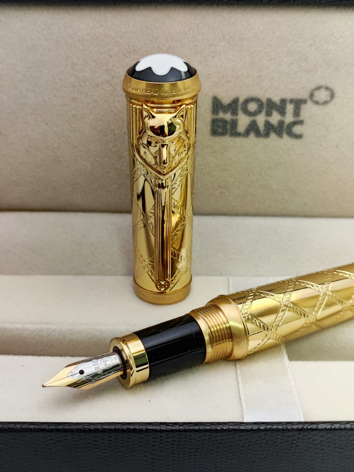 Montblanc Writer Edition Homage to Rudyard Kipling Fountain Pen - Free Shipping
