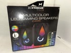 Xtreme Tech. Multicolor  LED Gaming Speakers USB Connectivity - NEW