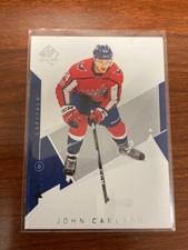 JOHN CARLSON 2018-19 UPPER DECK SP AUTHENTIC WASHINGTON CAPITALS #51