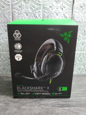 Razer Blackshark V2 X Black Over the Ear Pro Gaming Headset 
