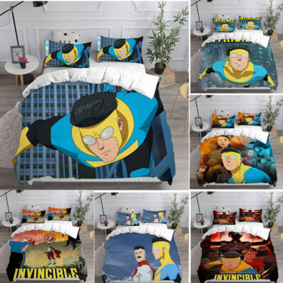 Invincible 3D Duvet Cover Bedding Set Mark Omni Man Bettwäsche Set Kissenbezug