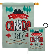 July 1st Canada Day Garden Flag Regional Provinces Decorative Yard House Banner