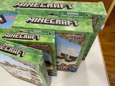 Minecraft Paper Craft - Four Sets - Utility, Hostile Mobs, Snow Biome,  Deluxe