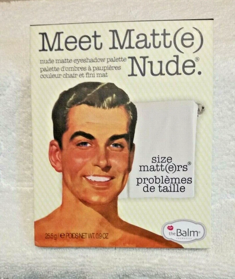The Balm Meet Matt Nude Matte Eyeshadow Palette 9 Shades New in Package - Image 3 of 3