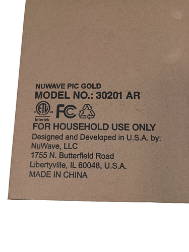 "Estufa de inducción Nuwave Gold Precision, portátil, bobina de calefacción grande de 8""", 12""... - Imagen 3 de 3