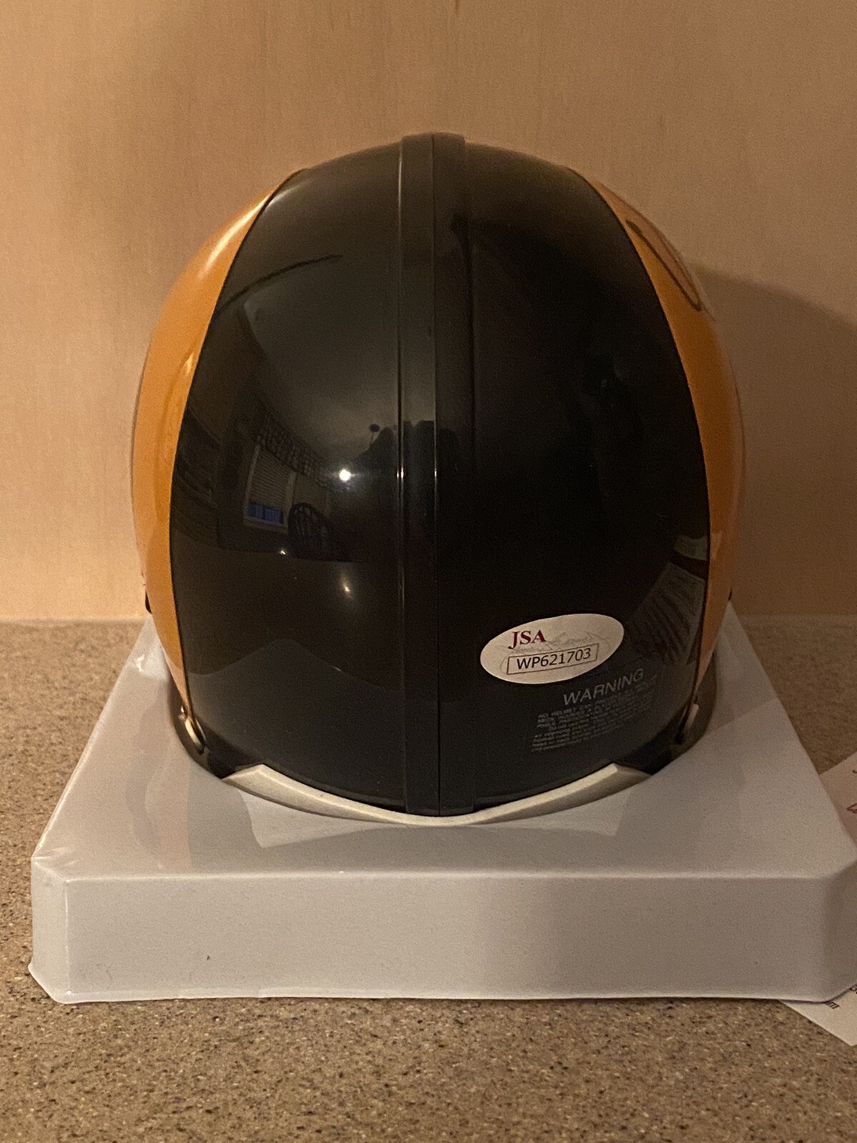 Eric Dickerson Signed St. Louis Rams Football Mini Helmet "HOF 99" JSA cert. - Picture 5 of 8