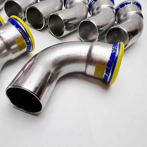 35 mm Geberit Pressfittinge Winkelverschraubungen Gas & Wasser Sanitär Fittinge 10 Armaturen - Bild 6 von 6
