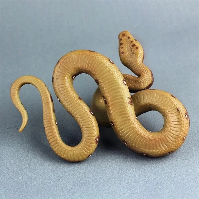 Nuevo Gran Serpiente Goma Realista Realista Broma de Miedo Juguete Broma Fiesta utilería Jardín Foto 3 de 4