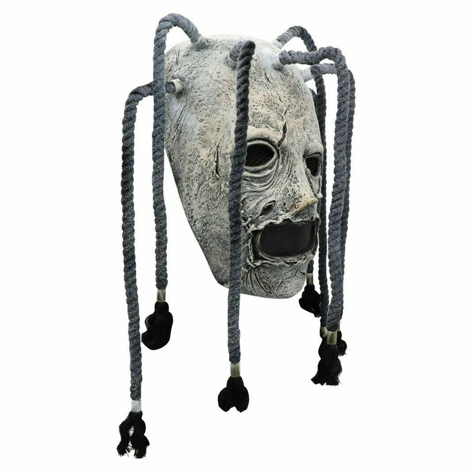 Halloween Slipknot Corey Taylor Latex Mask Fancy Dreadlocks Cosplay Mask - Bild 3 von 4