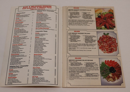Cookbook Booklets Cut-Out Recipes Lot of 4 Synergistic Mktg 1990s Vintage - Imagen 6 de 9
