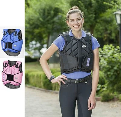 Panel-Sicherheitsweste Eco-Flexi für Kinder schwarz pink blau USG 13000009 Neu