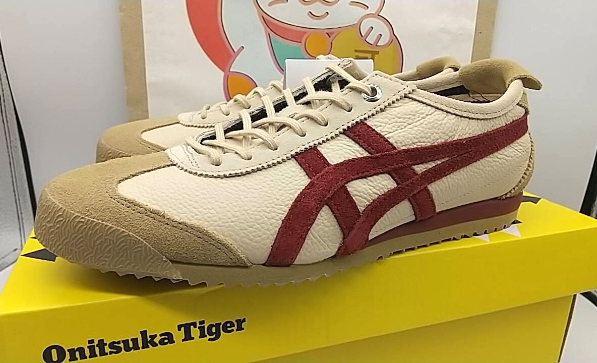 Onitsuka Tiger MEXICO 66 SD BEIGE / BEET JUICE 1183C015 202 Onitsuka Tiger MEXICO 66 SD BEIGE / BEET JUICE 1183C015 202