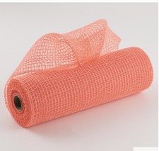 Fabric Mesh: Coral 10" x 10 Yards
