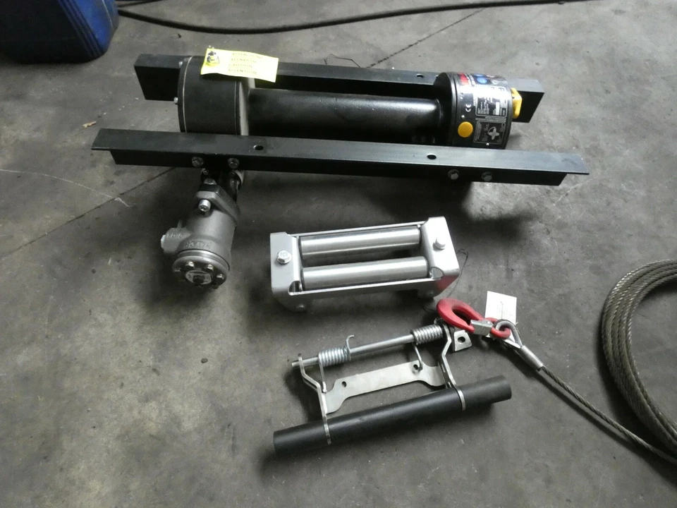 V.I.M.E Industrial JHL 3600 Hydraulische Seilwinde 3.600 KG NEU Winde 8000 LBS - Bild 3 von 4