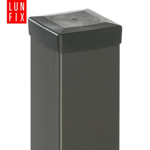 Pfostenkappe Schwarz 70x70 mm Zaunkappe Eckig - Bild 6 von 7