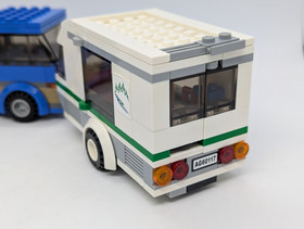 LEGO City 60117  Van & Caravan Complete with Minifigures and instructions