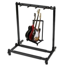 3 Guitar Protable Stand Nine Instrument Display Rack Folding Nice Quality