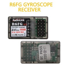 R6FG 2.4Ghz 6CH Gyro RC Receiver for RC6GS RC4GS RC4G Radiolink Transmitter F