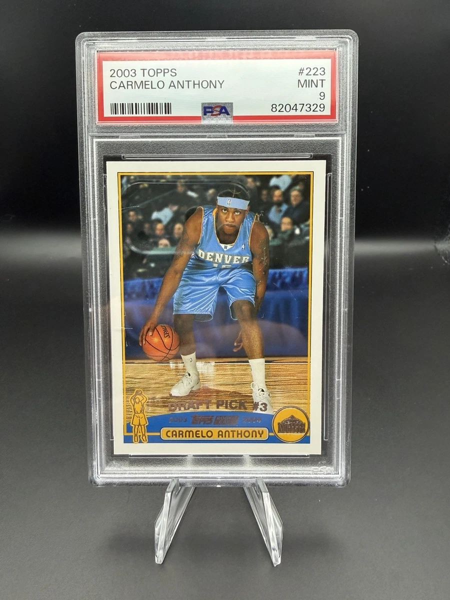 Topps Carmelo Anthony Basketball Rookie Sports Trading Cards