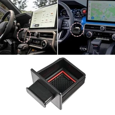 Center Console Organizer Storage Box Tray Sliding Drawer For Toyota Tacoma 2024+