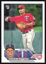 2023 Topps Jermaine Palacios RC #56 Minnesota Twins