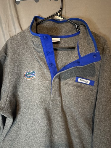 Florida Gators Columbia Fleece Damen Größe Large Pullover Jacke grau PFG - Bild 3 von 4