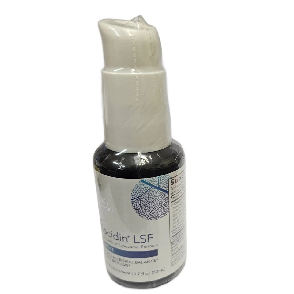 Biocidin LSF fórmula lipossomal de amplo espectro líquido de limpeza intestinal 1,7 oz lacrado - Imagem 2 de 3