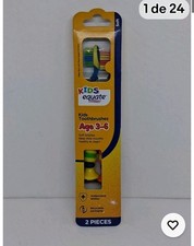  BRAND NEW 2 PACK EQUATE KIDS ABC SOFT BRISTLE.