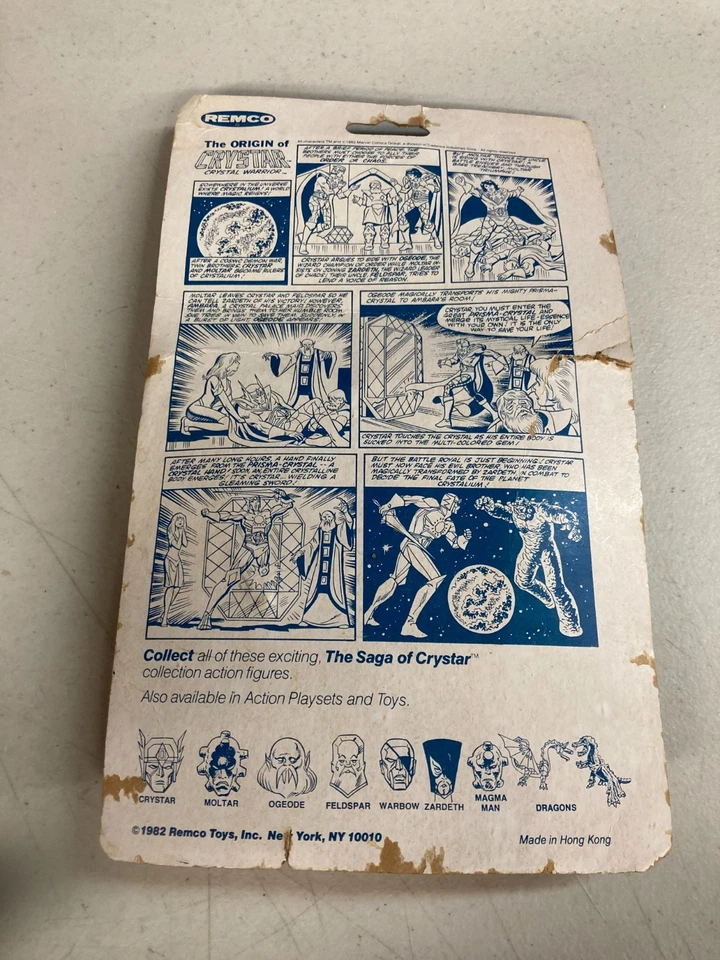 Фигурка D2 Crystar Moltar как новая на картонке Remco 1982 - Изображение 2 из 4