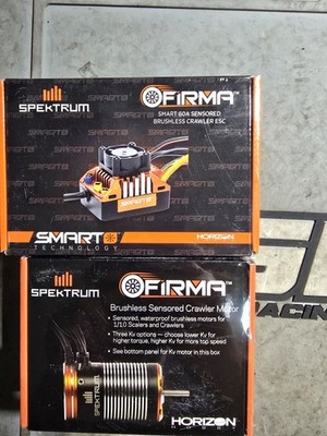 Spektrum RC Firma 60A Sensored Brushless crawler motor esc combo 2100 kv