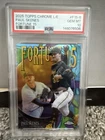 2025 Topps Chrome L/E Logofractor Paul Skenes Fortune 15 #F15-8 Pirates PSA 10🔥