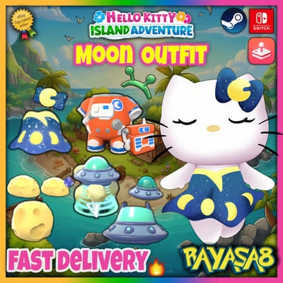   Mond-, Astronaut- & UFO-Outfits | Hello Kitty Island Abenteuer...