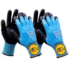 Electrical Insulated Work Gloves 1/2 Pairs 400V High Voltage Resistant Electrici