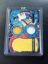 Kareem/Pele 2025 Leaf Glory of the Game Stars Collide Patch Holo Platinum /3